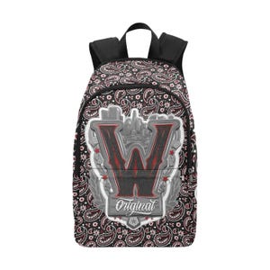 Sac à dos d'école, cartable, sac à dos avec poches en filet, sac à main, sac California Los Angeles Camouflage Cali