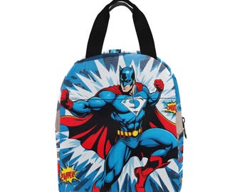 Bolsa de almuerzo Lonchera Superhéroe Cómics Dibujos animados Héroe