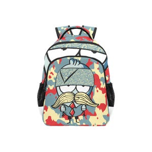 School backpack large handbag Chicago Gangsta Vato Loco Cartoon