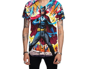 Basketball Jersey Men Supehero Comics