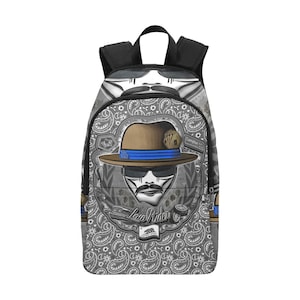 Sac à dos d'école, cartable, sac à dos avec poches en filet, sac à main, sac Lowrider Chicano Vato Loco