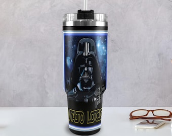 Tumbler 40oz Vato Loco 40 oz tumbler with handle