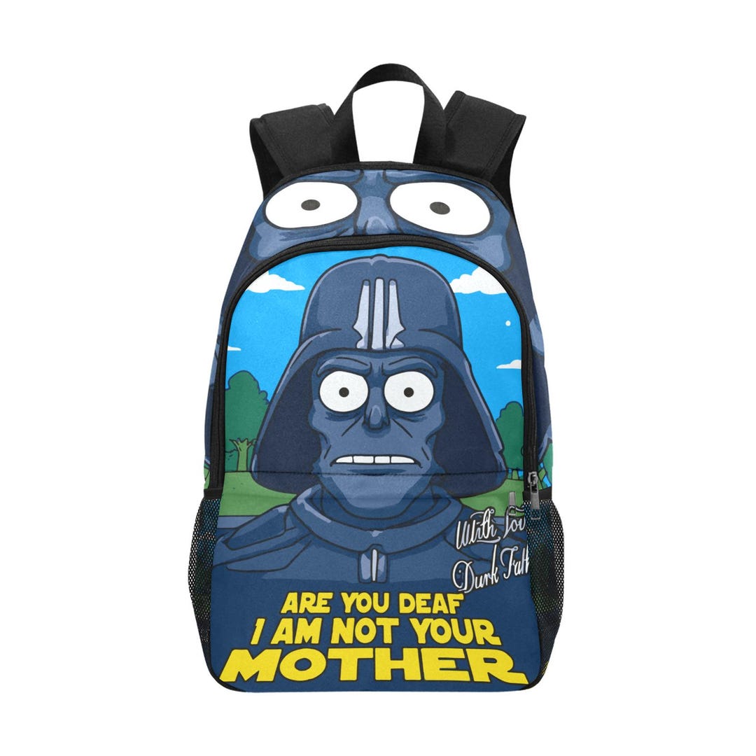 Backpack School Backpack With Mesh Pockets Handbag Bag Art Vato Loco ...