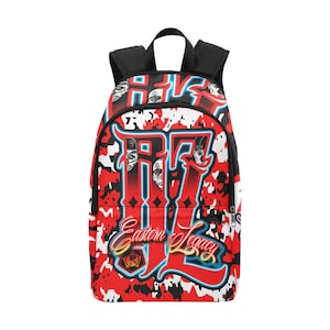 Backpack School Backpack With Mesh Pockets Handbag Bag Chicano Cholo Cartoon Vato Loco