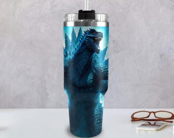 Edelstahl Becher 40oz Becher Dinosaur