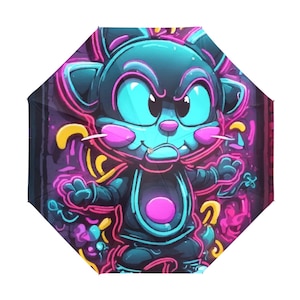 Umbrella Anti-UV Foldable Comics Cartoon