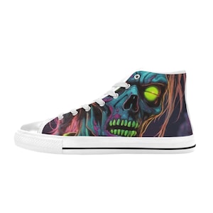 High Top Kid&#39;s Comics Art Horror Zombie Halloween design