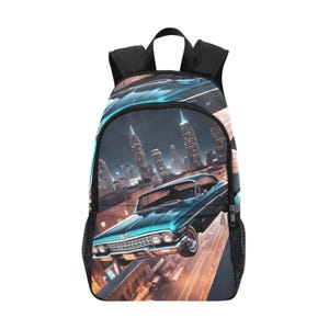Mochila escolar, bolso de mano, mochila, bolso, Lowrider Chicano Art