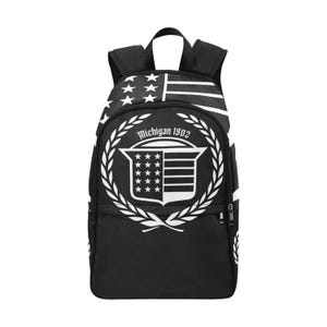 Sac à dos d'école, sac à dos avec poches en filet, sac à main, sac Cadillac
