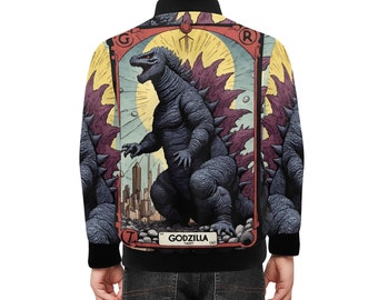 Bomber enfant avec poches Godzilla Gojira Kaiju