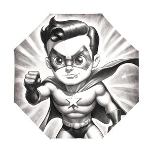 Kids Foldable Anti-UV Super Hero Kid Art Cartoon Comics