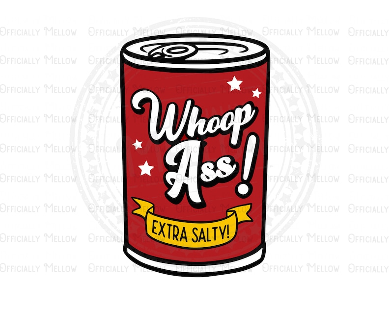 Can of Whoopass SVG, Whoopass PNG, 90s SVG, Food Svg, Retro Svg, Whoopass Tshirt Design, 90s Nostalgia zdjęcie 2