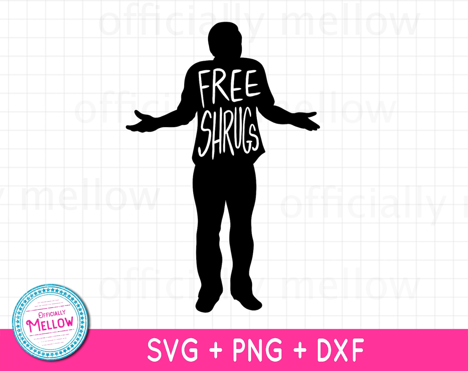 Free Shrugs SVG File Svg Shrug Svg Files Digital Etsy