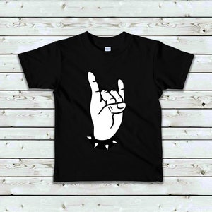 Rock Hand SVG, Rock and Roll Svg, Rock Horns, Rock Music Svg, Heavy ...