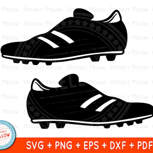 Soccer Shoes, Soccer Player Gifts, Sneakers PNG, Sneaker Clipart, Printable Shoes, Soccer Wall Art, Shoes SVG, Digital Download