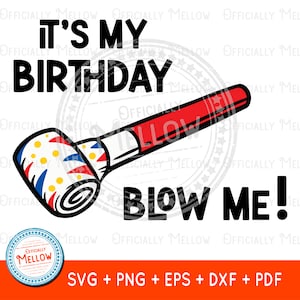 It's My Birthday Svg, Birthday SVG for Men, Blow Me Svg, Sarcastic Birthday SVG, Adult Birthday SVG, Funny birthday gift for him