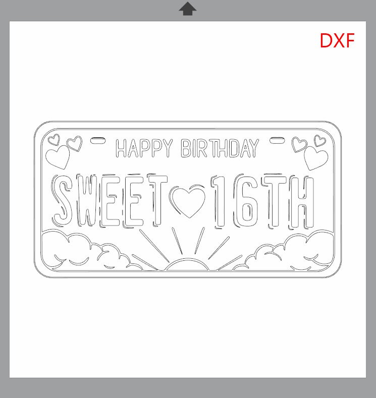 Sweet 16 Coloring Pages