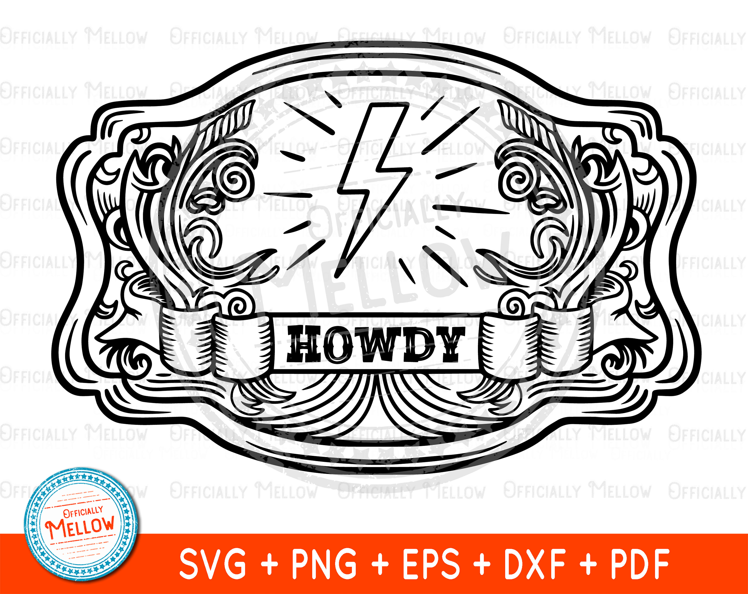 Howdy SVG Belt Buckle Svg Cowgirl Gifts Cowgirl SVG Etsy