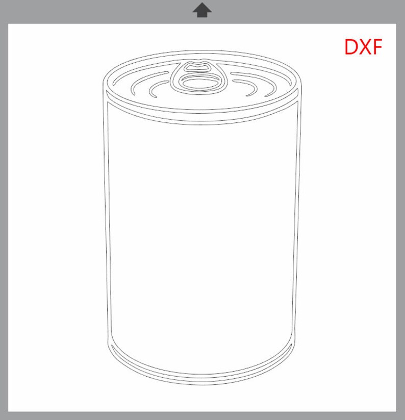 Tin Can Svg, Food Can PNG, Tin Can Clipart, Soup Can SVG, Canned Food