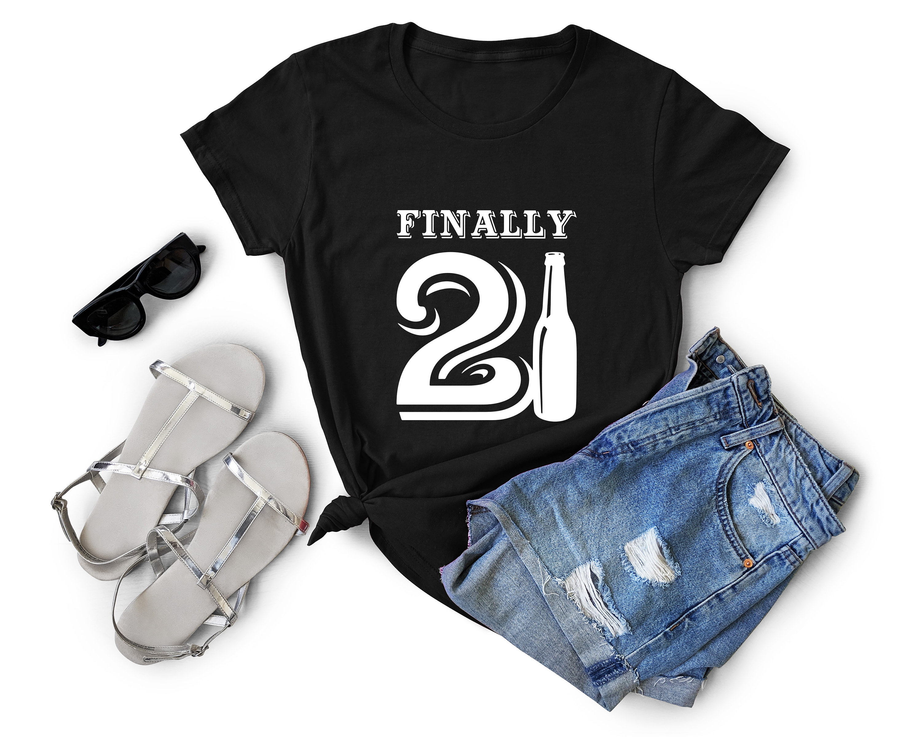 Finally 21 SVG: 21st Birthday Party Graphic (digital Download) - Etsy