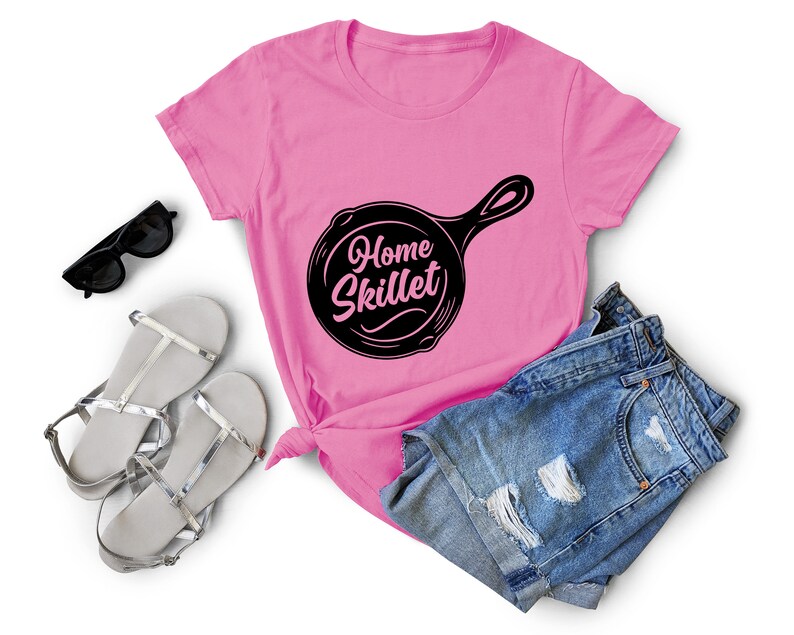 Home Skillet SVG, 90s SVG, 90s Nostalgia, 90s Phrase, Retro Friend