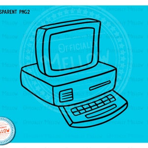 Computer SVG, Computer Clipart, Computer Vector, Desktop Computer SVG