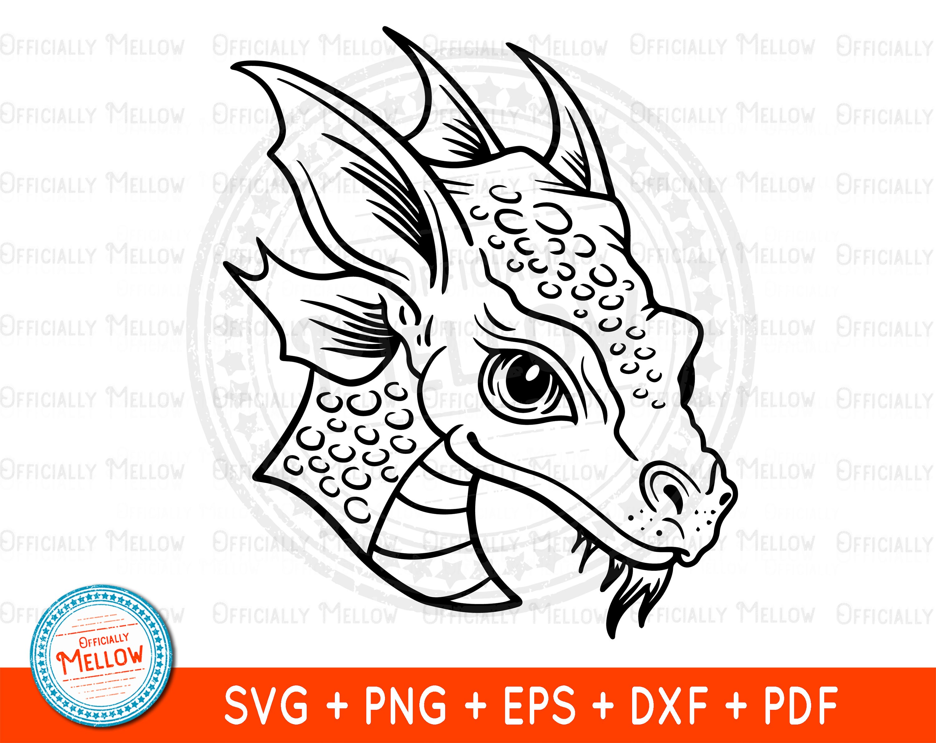 Dragon Face SVG Dragon Lover Gift Bearded Dragon Svg Baby - Etsy