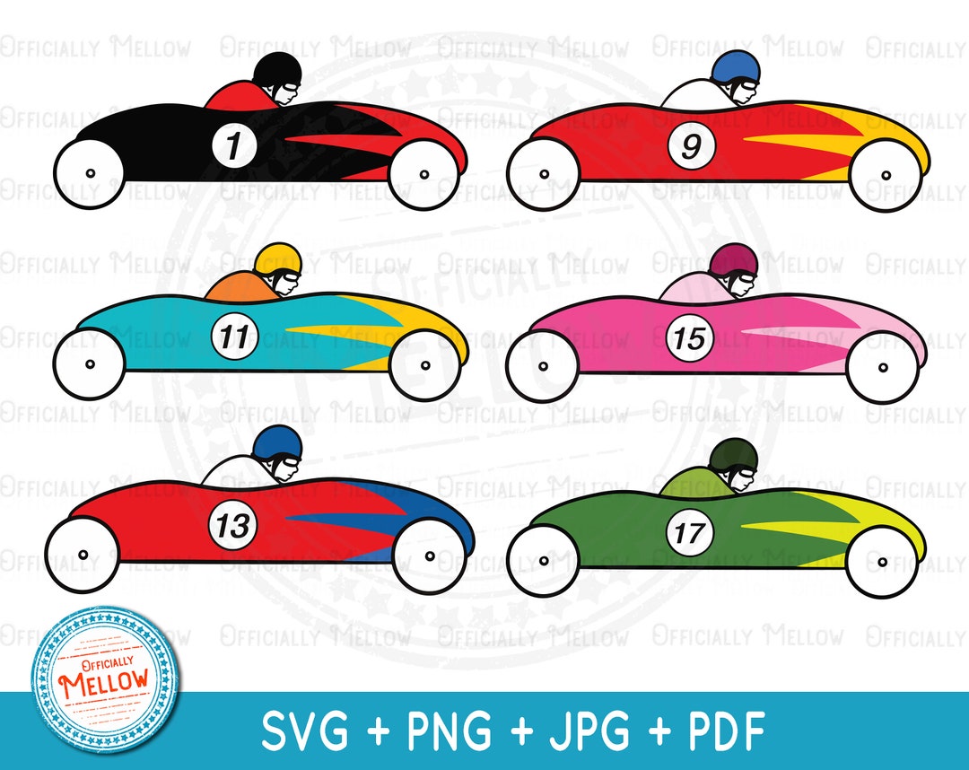 Soap Box Derby SVG, Soapbox Car SVG, Soapbox Race Cars, Race Car SVG