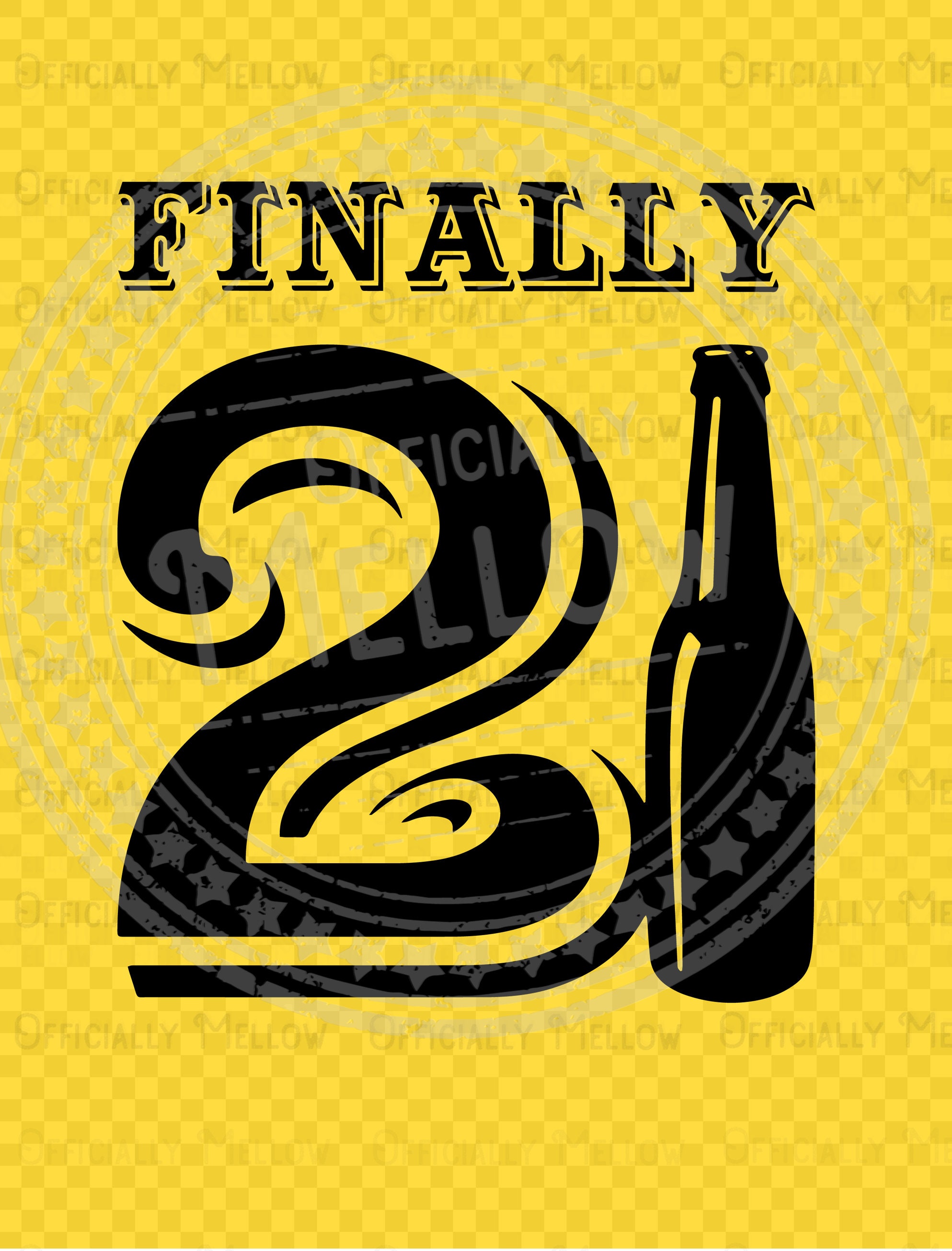 Finally 21 SVG: 21st Birthday Party Graphic (digital Download) - Etsy