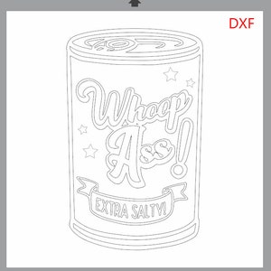 Can of Whoopass SVG, Whoopass PNG, 90s SVG, Food Svg, Retro Svg, Whoopass Tshirt Design, 90s Nostalgia zdjęcie 3