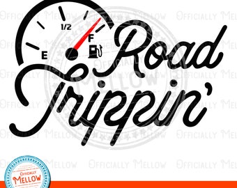 Road Trippin' SVG: Vacation Car Travel Cut File (Digital Download)