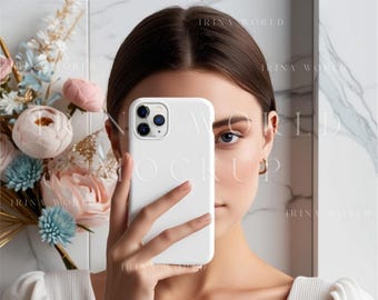 Maquette de coque de portable, coque de portable PSD, maquette de coque d'iPhone, maquette d'iPhone, maquette PSD