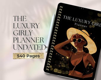 Black Girl Digital planner For That Girl |Notion Ultimate Life Planner| undated planner |finance tracker |Fitness planner| Goodnotes planner