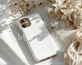 iPhone Case Mockup Template, PSD Phone Case (Digital Download)