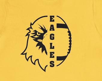 Eagles Football Design SVG, T-shirt Cut File (Digital Download)