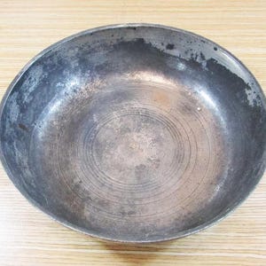 Antieke Turkse badkom, koperen hamamkom, Ottomaanse stijl vintage rustiek decor