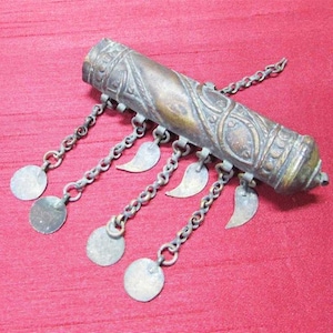 Ottoman Turkish Antique Amulet Necklace / Alpaca Sultan Jewelry Woman Gift  Pendants Hamayıl Jewelry / RaRe