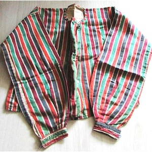 Antique Ottoman Hand Embroidered Cropped Jacket, traditional clothing, local  clothing with hand stitched, Antique fabric Jacket