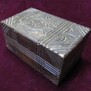 Antique Wood Box Handmade, Different Style Handcraft Beautiful Wooden Box Home Office Decor