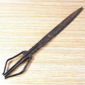 Antique Ottoman Calligrapher&#39;s Scissors, 19th Century Star And Crescent Figure, Collectables  Different Form Scissors