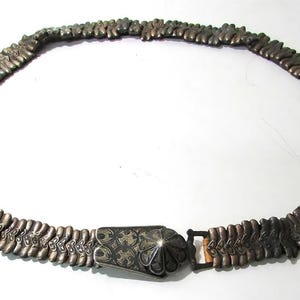 Antique Ottoman Silver Belt / Authentic Handcrafted Belt / Collectible  Belt / Accessory Ottoman Belt / Authentic Jewelry, 28.34&quot;, 459 gr