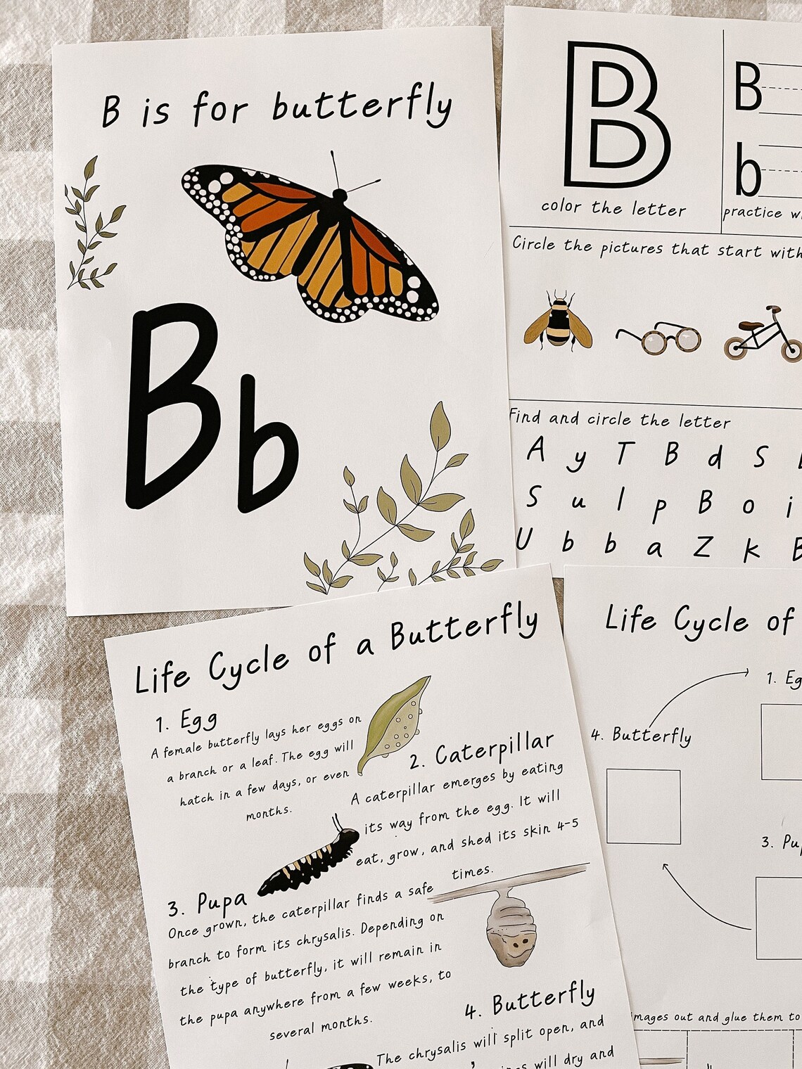 Homeschool Printables Homeschool Curriculum Preschool Worksheets B is ...
