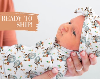 PETER PAN Swaddle-Set, Peter Pan Geschenk für Baby, Nimmerland Baby Geschenk, Baby-Dusche-Geschenk, Neugeborenen Geschenk, Baby Mädchen Geschenk, Baby-Decke