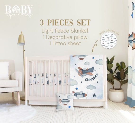 Airplane baby bedding crib sets new arrivals
