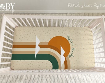 Boho Neutral Baby Bedding Sets Baby Crib Bedding Set, Boho Crib