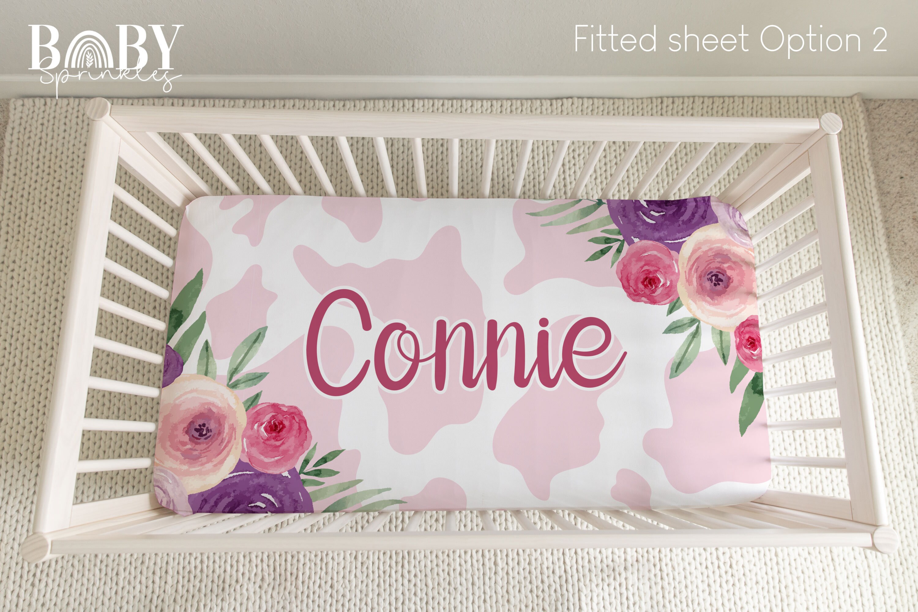 COW CRIB BEDDING Set Cow Baby Crib Bedding Cow Baby Nursery Etsy