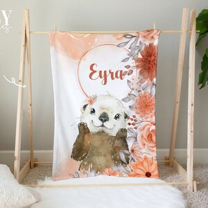 Otter baby blanket cheap