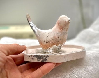 Bird Ring Holder/Jewelry dish.