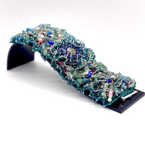 Festive Wide Cuff Bracelet.