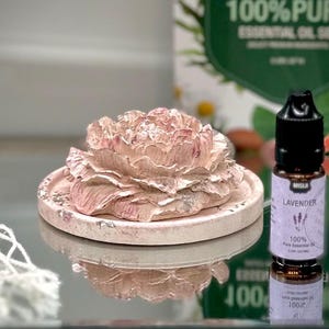 Peony Flower Passive Essential Oil Diffuser